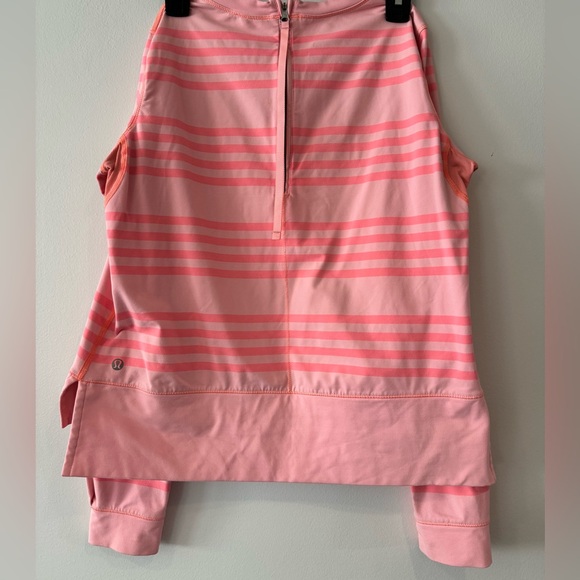 Lululemon pink stripe long sleeve size 8 - Picture 8 of 9